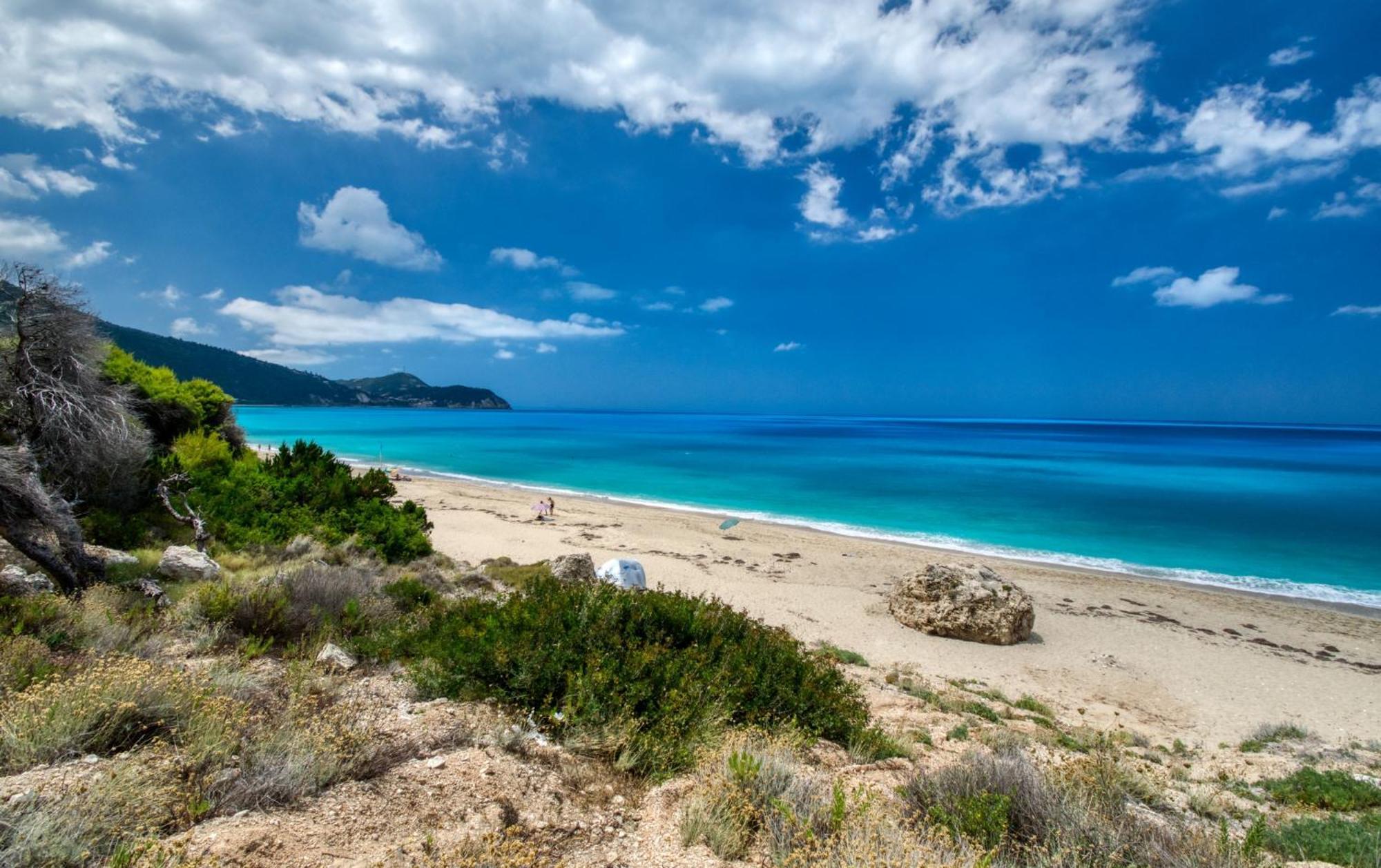 Kathisma Bay Villas - Luxury Villas - Villa Helios Kalamítsi 外观 照片
