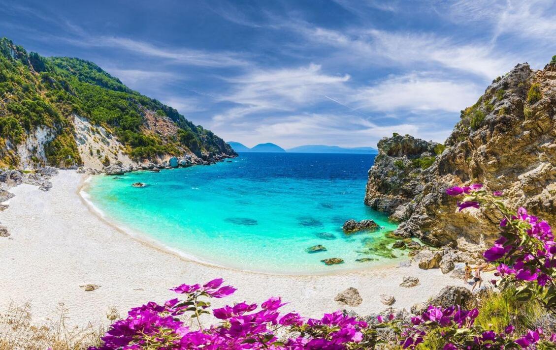 Kathisma Bay Villas - Luxury Villas - Villa Helios Kalamítsi 外观 照片