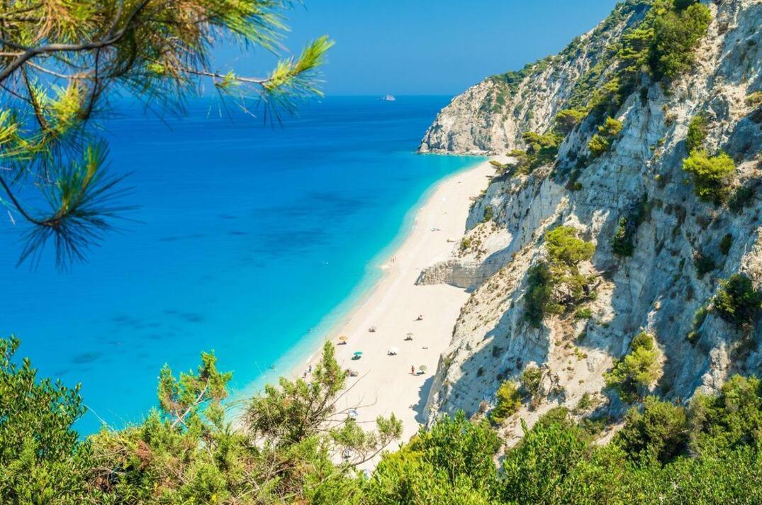 Kathisma Bay Villas - Luxury Villas - Villa Helios Kalamítsi 外观 照片