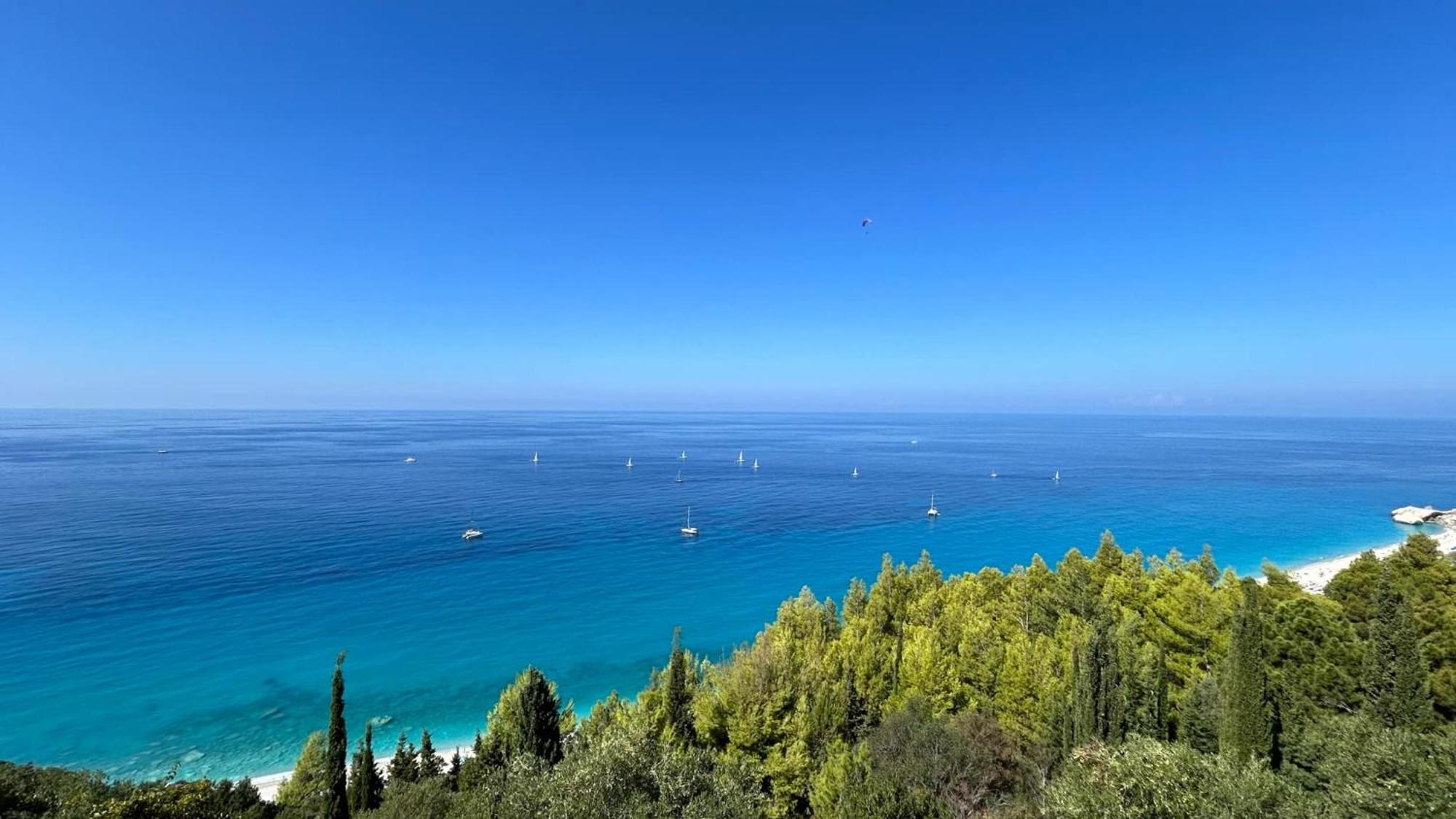 Kathisma Bay Villas - Luxury Villas - Villa Helios Kalamítsi 外观 照片