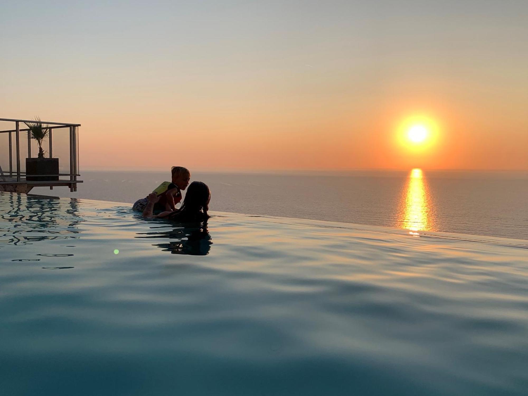 Kathisma Bay Villas - Luxury Villas - Villa Helios Kalamítsi 外观 照片