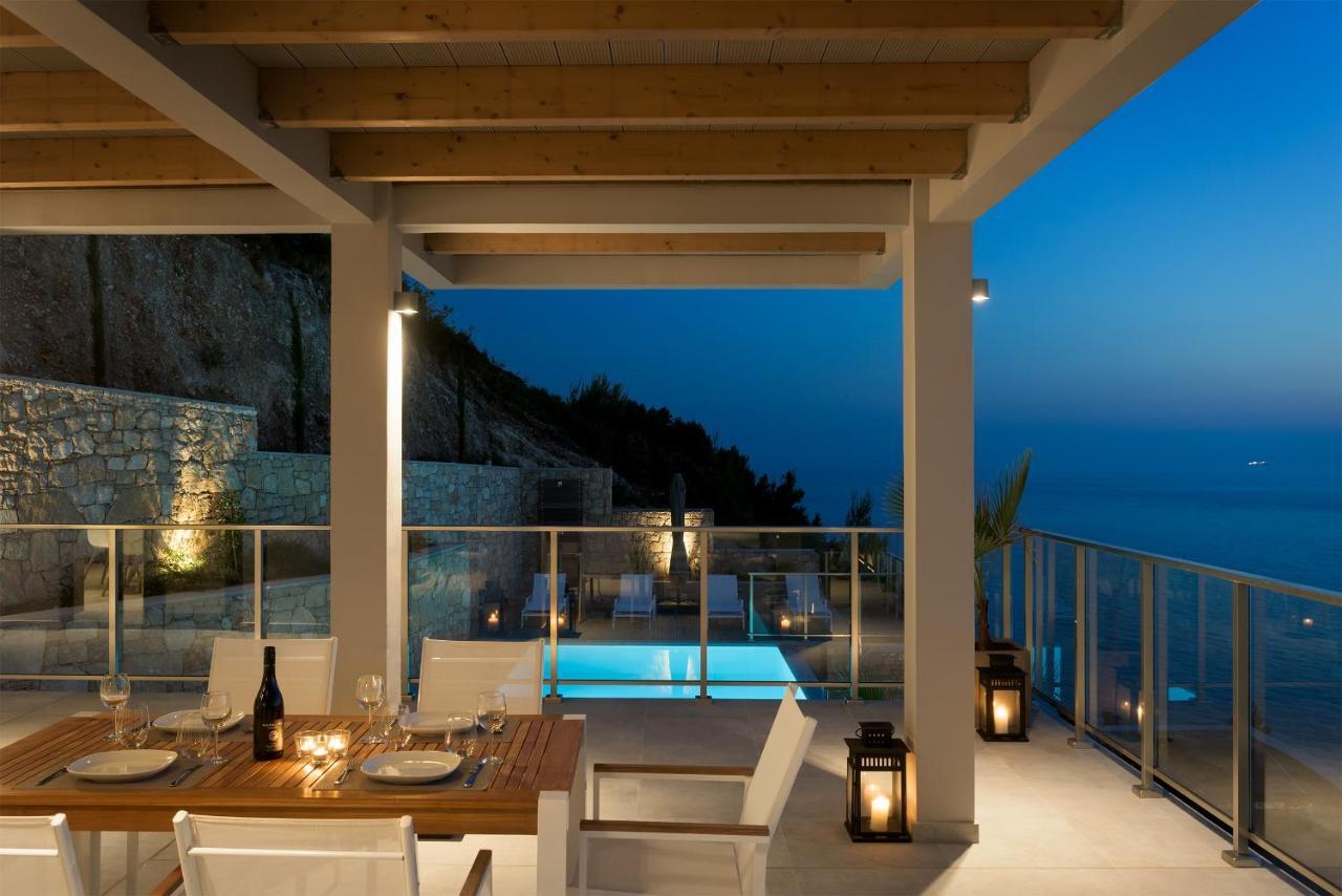 Kathisma Bay Villas - Luxury Villas - Villa Helios Kalamítsi 外观 照片