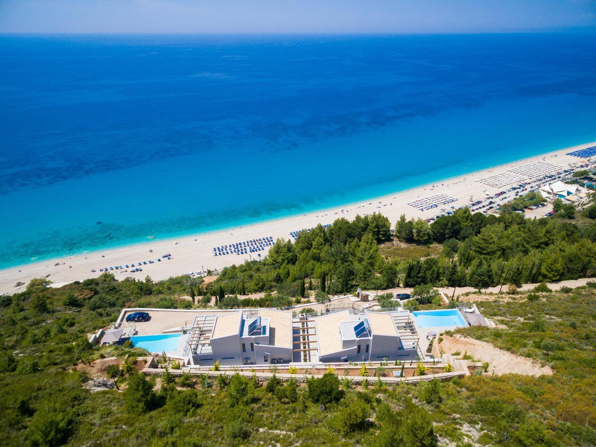 Kathisma Bay Villas - Luxury Villas - Villa Helios Kalamítsi 外观 照片