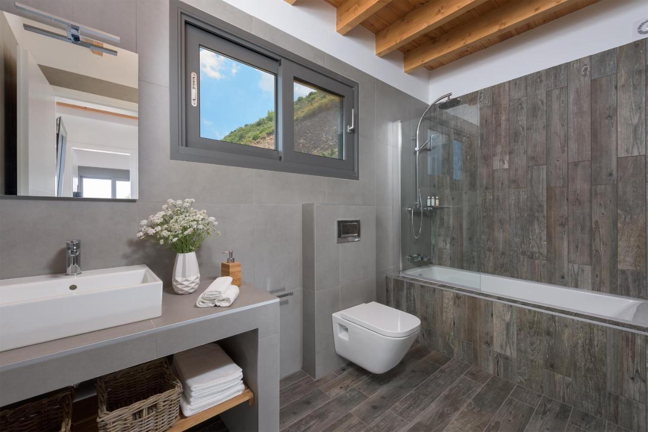 Kathisma Bay Villas - Luxury Villas - Villa Helios Kalamítsi 外观 照片