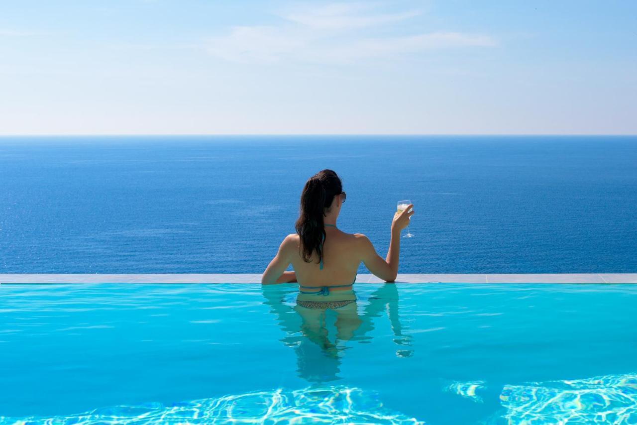 Kathisma Bay Villas - Luxury Villas - Villa Helios Kalamítsi 外观 照片